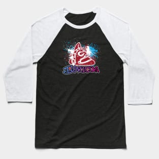 Graffiti Splash Taino Cemi Baseball T-Shirt